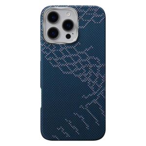 Карбоновий тонкий чохол Pitaka Snake Ridge Snowy Day для iPhone 16 Pro Max