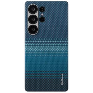 Карбоновий тонкий чохол Pitaka Tactile Woven Case Moonrise для Samsung Galaxy S25 Ultra (KS2502U)