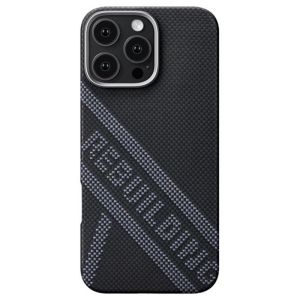Карбоновий тонкий чохол Pitaka Tactile Woven Case Re-TROS Rebuilding для iPhone 16 Pro (KI1601RTR)