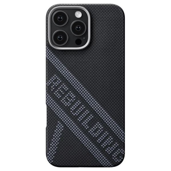 Карбоновий тонкий чохол Pitaka Tactile Woven Case Re-TROS Rebuilding для iPhone 16 Pro Max (KI1601RTRP)