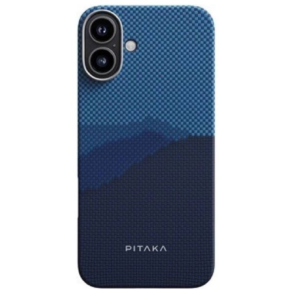 Карбоновий тонкий чохол Pitaka Tactile Woven Case StarPeak Over the Horizon для iPhone 16 (KI1601OTH)