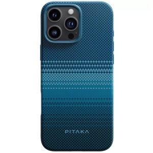 Карбоновий протиударний чохол Pitaka Military-Grade Protective Case Moonrise для iPhone 16 Pro Max (KI1601PPMOM)