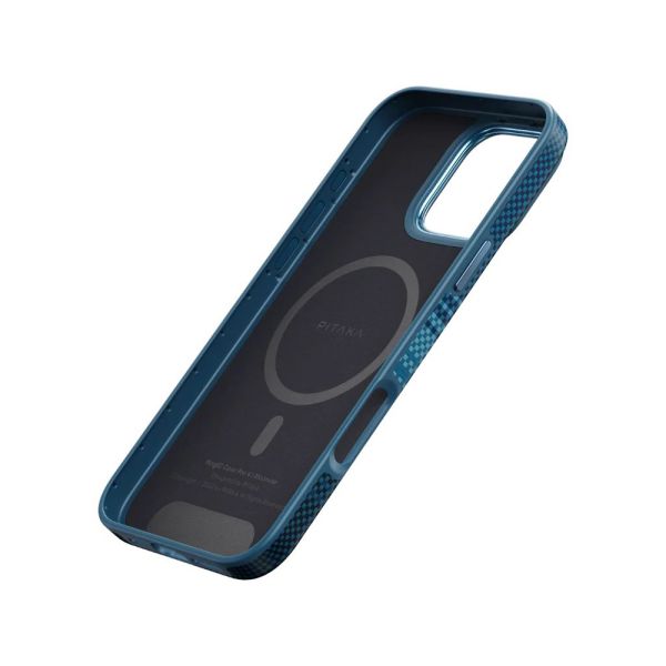 Карбоновий протиударний чохол Pitaka Military-Grade Protective Case Moonrise для iPhone 16 Pro (KI1601CPMO)