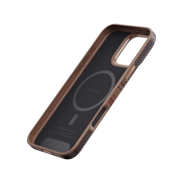 Карбоновий протиударний чохол Pitaka Military-Grade Protective Case Sunset для iPhone 16 Pro Max (KI1601PPSUM)