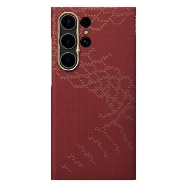 Карбоновий тонкий чохол Pitaka Snake Ridge Sunny Day для Samsung Galaxy S24 Ultra