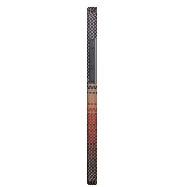 Карбоновий тонкий чохол Pitaka Tactile Woven Case Sunset для iPhone 16 Pro Max (KI1601SUM)